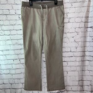 Sundance‎ Women’s Mid Rise Khaki Style Cotton Blend Cargo Pants Size 8